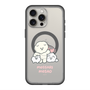 スリムプロテクションプレミアムケース with MagSafe［ もっさりもさお - みんないっしょ - クリア ］