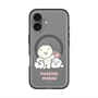 スリムプロテクションプレミアムケース with MagSafe［ もっさりもさお - みんないっしょ - クリア ］