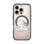 スリムプロテクションプレミアムケース with MagSafe［ もっさりもさお - みんないっしょ - クリア ］