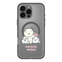 スリムプロテクションプレミアムケース with MagSafe［ もっさりもさお - みんないっしょ - クリア ］