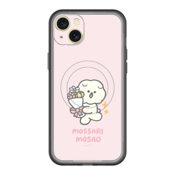 スリムプロテクションプレミアムケース with MagSafe［ もっさりもさお - お祝いもさ ］