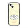 スリムプロテクションプレミアムケース with MagSafe［ もっさりもさお - おとうふマットレス ］