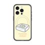 スリムプロテクションプレミアムケース with MagSafe［ もっさりもさお - おとうふマットレス ］
