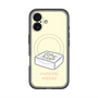 スリムプロテクションプレミアムケース with MagSafe［ もっさりもさお - おとうふマットレス ］