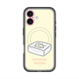 スリムプロテクションプレミアムケース with MagSafe［ もっさりもさお - おとうふマットレス ］