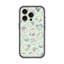 スリムプロテクションプレミアムケース with MagSafe［ もっさりもさお - もさおがいっぱい - グリーン ］