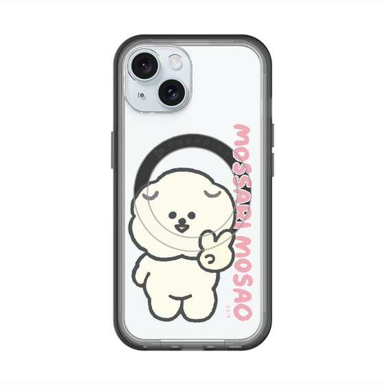 スリムプロテクションプレミアムケース with MagSafe［ もっさりもさお - ピスもさ ］