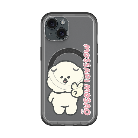 スリムプロテクションプレミアムケース with MagSafe［ もっさりもさお - ピスもさ ］