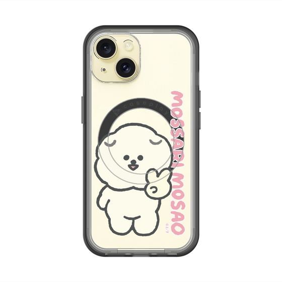 スリムプロテクションプレミアムケース with MagSafe［ もっさりもさお - ピスもさ ］