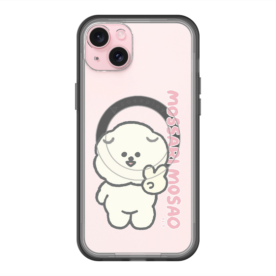スリムプロテクションプレミアムケース with MagSafe［ もっさりもさお - ピスもさ ］