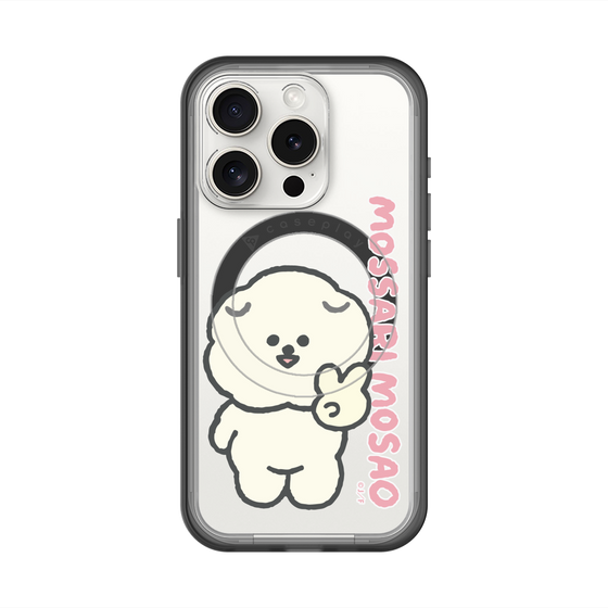スリムプロテクションプレミアムケース with MagSafe［ もっさりもさお - ピスもさ ］
