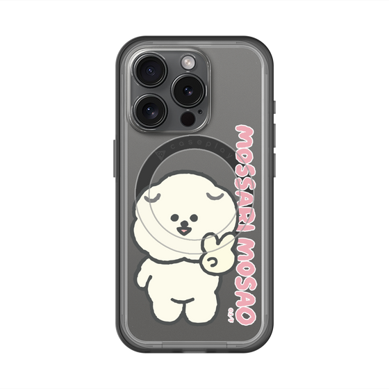 スリムプロテクションプレミアムケース with MagSafe［ もっさりもさお - ピスもさ ］
