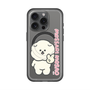 スリムプロテクションプレミアムケース with MagSafe［ もっさりもさお - ピスもさ ］