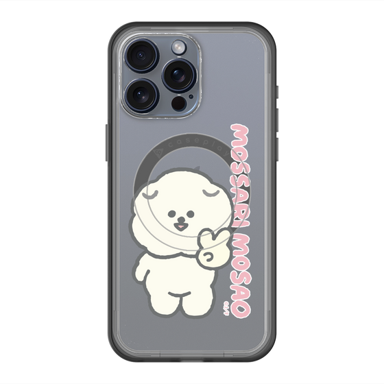 スリムプロテクションプレミアムケース with MagSafe［ もっさりもさお - ピスもさ ］