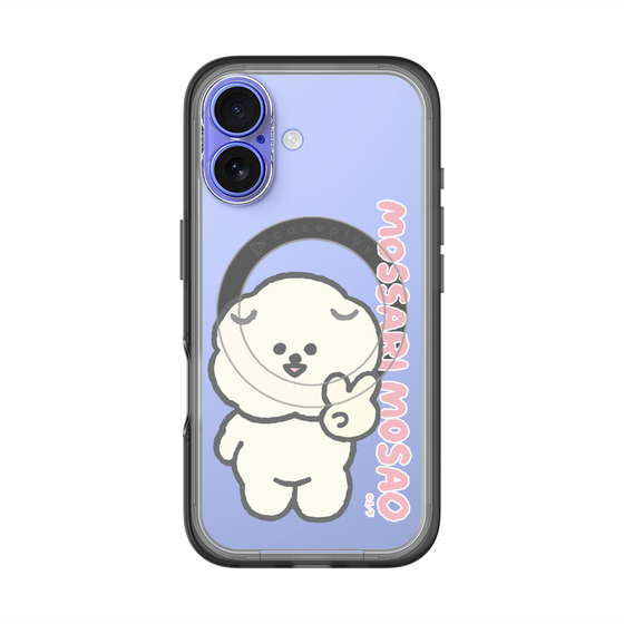 スリムプロテクションプレミアムケース with MagSafe［ もっさりもさお - ピスもさ ］