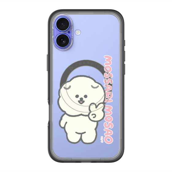 スリムプロテクションプレミアムケース with MagSafe［ もっさりもさお - ピスもさ ］