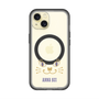 スリムプロテクションプレミアムケース with MagSafe［ ANNA SUI - フェイス - クリア ］