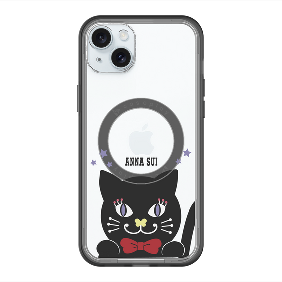 スリムプロテクションプレミアムケース with MagSafe［ ANNA SUI - TITIとスター - クリア ］