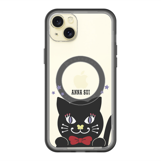 スリムプロテクションプレミアムケース with MagSafe［ ANNA SUI - TITIとスター - クリア ］