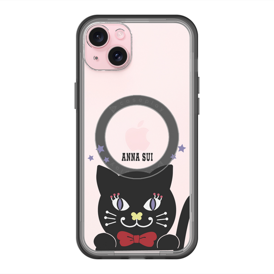 スリムプロテクションプレミアムケース with MagSafe［ ANNA SUI - TITIとスター - クリア ］