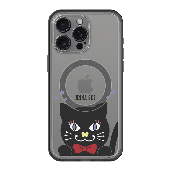 スリムプロテクションプレミアムケース with MagSafe［ ANNA SUI - TITIとスター - クリア ］