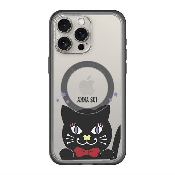 スリムプロテクションプレミアムケース with MagSafe［ ANNA SUI - TITIとスター - クリア ］
