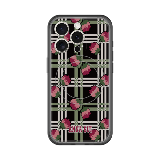 スリムプロテクションプレミアムケース with MagSafe［ ANNA SUI - クローバーフラワー ］