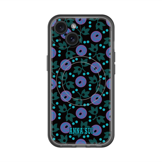 スリムプロテクションプレミアムケース with MagSafe［ ANNA SUI - オーキッド ］
