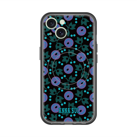 スリムプロテクションプレミアムケース with MagSafe［ ANNA SUI - オーキッド ］