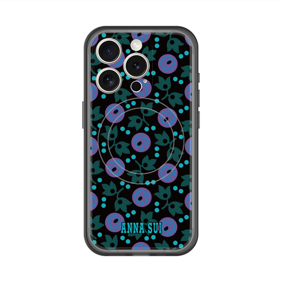 スリムプロテクションプレミアムケース with MagSafe［ ANNA SUI - オーキッド ］