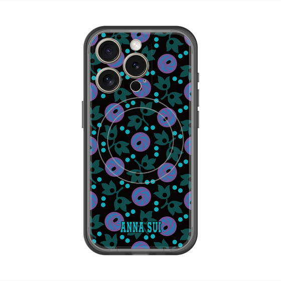 スリムプロテクションプレミアムケース with MagSafe［ ANNA SUI - オーキッド ］
