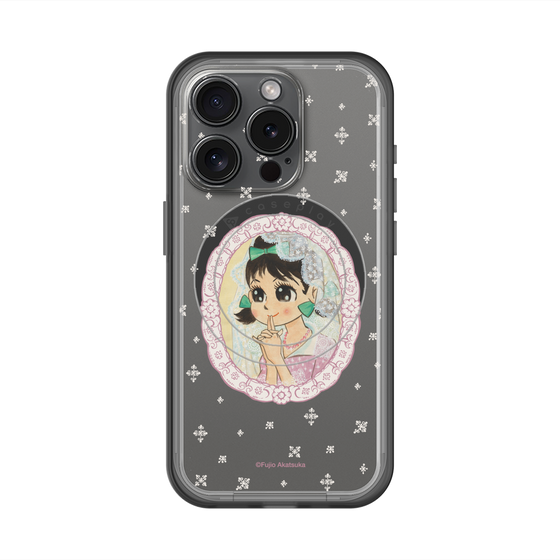 スリムプロテクションプレミアムケース with MagSafe［ ひみつのアッコちゃん - テクマクマヤコン - クリア ］