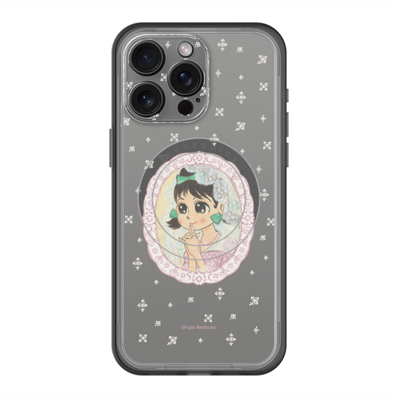 スリムプロテクションプレミアムケース with MagSafe［ ひみつのアッコちゃん - テクマクマヤコン - クリア ］