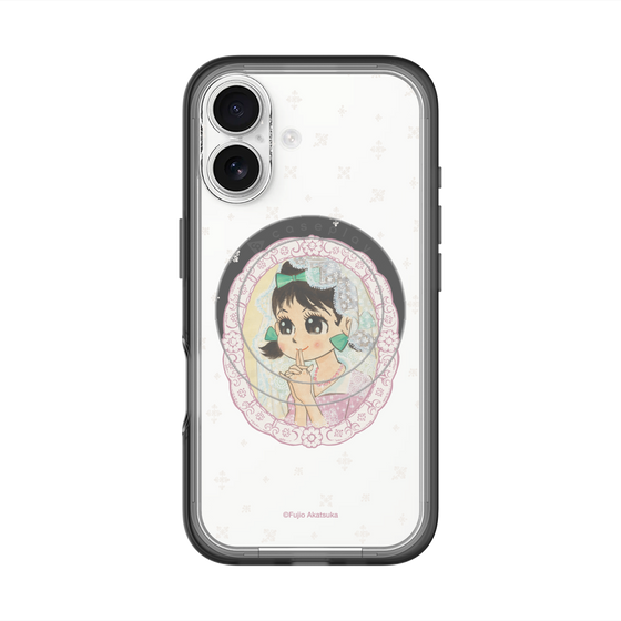 スリムプロテクションプレミアムケース with MagSafe［ ひみつのアッコちゃん - テクマクマヤコン - クリア ］