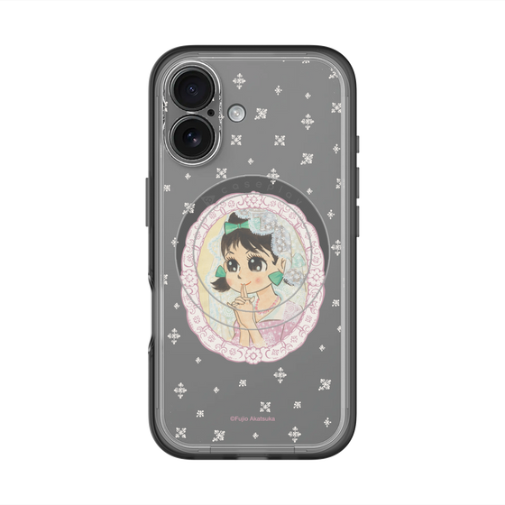 スリムプロテクションプレミアムケース with MagSafe［ ひみつのアッコちゃん - テクマクマヤコン - クリア ］