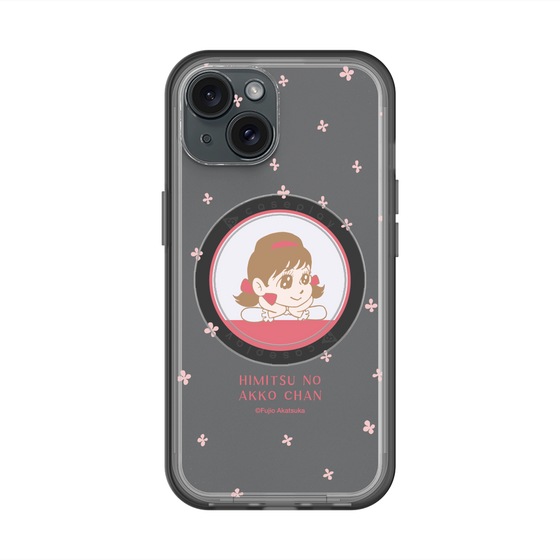 スリムプロテクションプレミアムケース with MagSafe［ ひみつのアッコちゃん - アッコちゃん - クリア ］