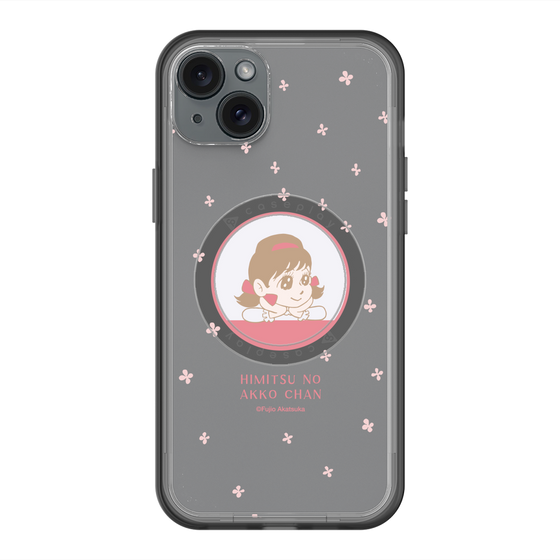 スリムプロテクションプレミアムケース with MagSafe［ ひみつのアッコちゃん - アッコちゃん - クリア ］