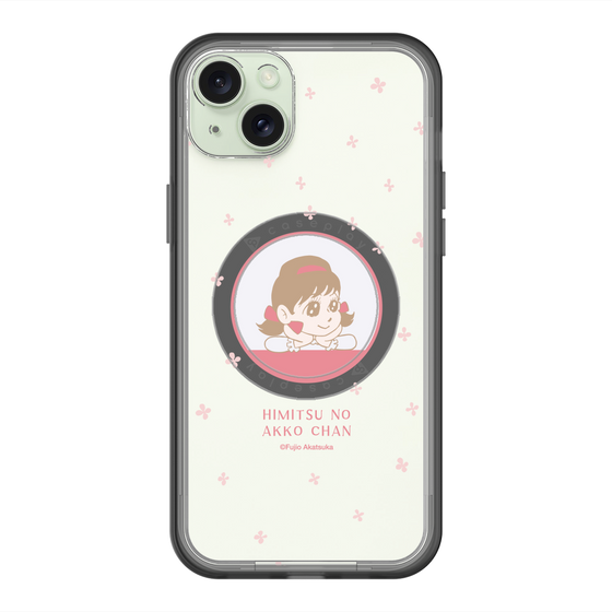 スリムプロテクションプレミアムケース with MagSafe［ ひみつのアッコちゃん - アッコちゃん - クリア ］