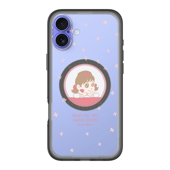 スリムプロテクションプレミアムケース with MagSafe［ ひみつのアッコちゃん - アッコちゃん - クリア ］