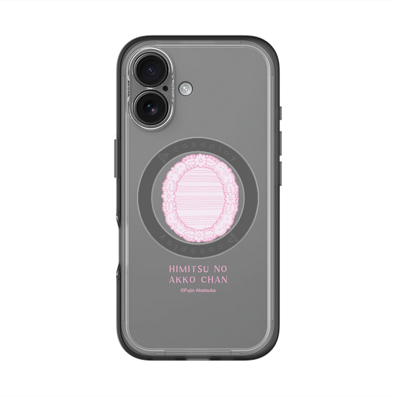 スリムプロテクションプレミアムケース with MagSafe［ ひみつのアッコちゃん - 魔法の鏡 - クリア ］