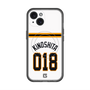スリムプロテクションプレミアムケース with MagSafe［ 読売ジャイアンツ - #018 KINOSHITA - ホーム ］