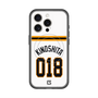 スリムプロテクションプレミアムケース with MagSafe［ 読売ジャイアンツ - #018 KINOSHITA - ホーム ］