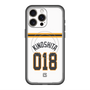 スリムプロテクションプレミアムケース with MagSafe［ 読売ジャイアンツ - #018 KINOSHITA - ホーム ］