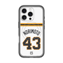 スリムプロテクションプレミアムケース with MagSafe［ 読売ジャイアンツ - #43 NORIMOTO - ホーム ］