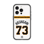 スリムプロテクションプレミアムケース with MagSafe［ 読売ジャイアンツ - #73 HASHIGAMI - ホーム ］