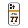 スリムプロテクションプレミアムケース with MagSafe［ 読売ジャイアンツ - #77 UTSUMI - ホーム ］