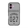 スリムプロテクションプレミアムケース with MagSafe［ 読売ジャイアンツ - #027 KITAMURA - ビジター ］