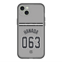 スリムプロテクションプレミアムケース with MagSafe［ 読売ジャイアンツ - #063 HANADA - ビジター ］