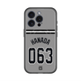 スリムプロテクションプレミアムケース with MagSafe［ 読売ジャイアンツ - #063 HANADA - ビジター ］