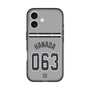 スリムプロテクションプレミアムケース with MagSafe［ 読売ジャイアンツ - #063 HANADA - ビジター ］